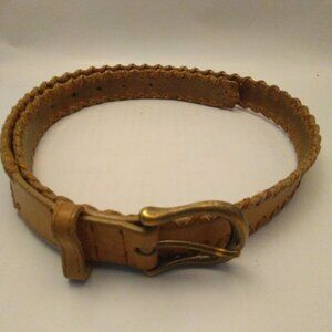 Vintage Eddie Bauer leather belt